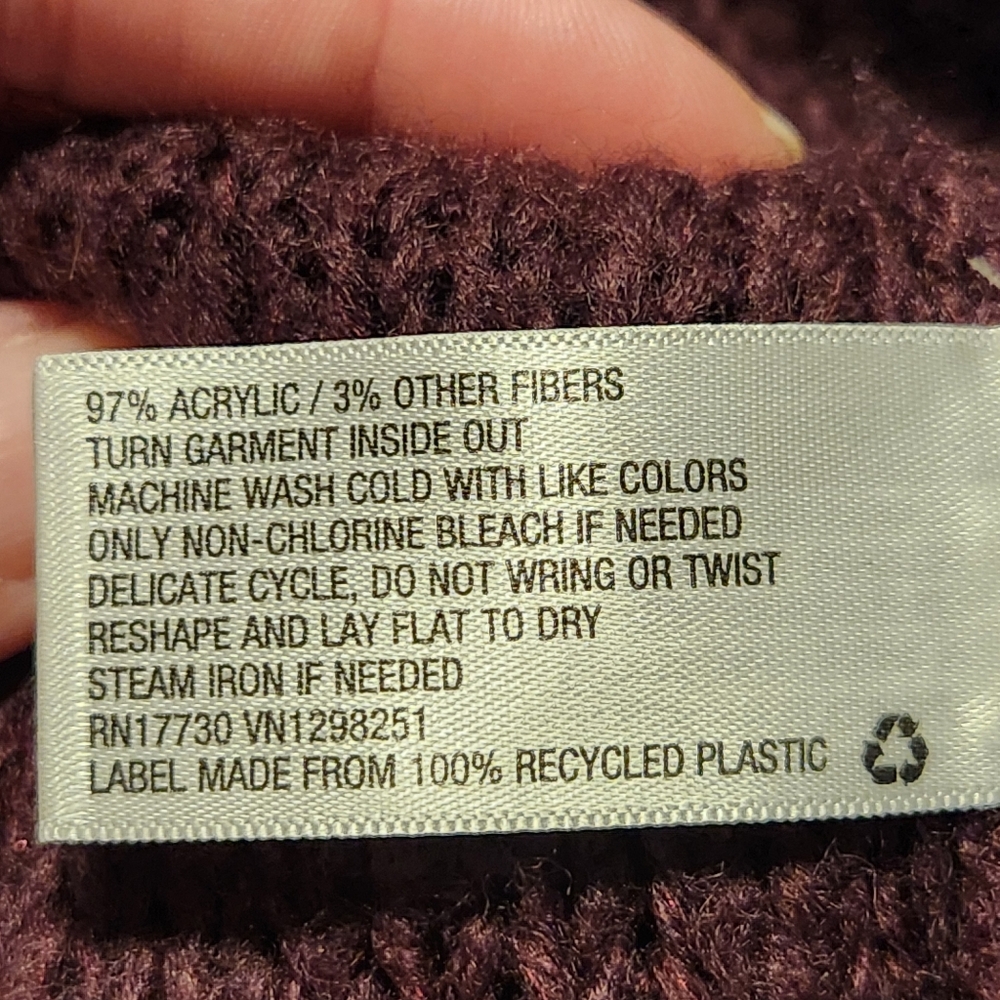Mossimo Cowl Sweater with a bit of sparkle - Picture 7 of 7